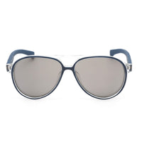 Calvin Klein Jeans Unisex Sunglasses - Navy Aviator Frame Grey Lens | CKJ805SAF 405 ,