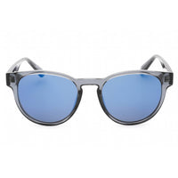Calvin Klein Jeans Unisex Sunglasses - Transparent Grey Plastic Round | CKJ22609S 050 ,