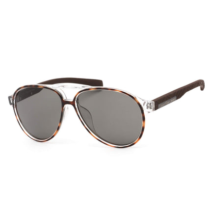 Calvin Klein Jeans Unisex Sunglasses - Warm Tortoise Aviator Frame | CKJ805SAF 202 ,