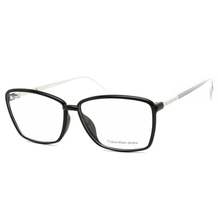 Calvin Klein Jeans Women's Eyeglasses - Black Full Rim Rectangular | CKJ21636 001 ,