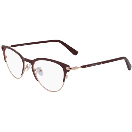 Calvin Klein Jeans Women's Eyeglasses - Burgundy and Rose Gold Frame | CKJ20302 603 ,