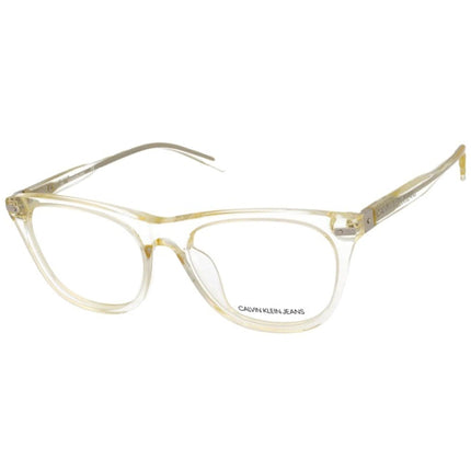 Calvin Klein Jeans Women's Eyeglasses - Crystal Light Yellow Frame | CKJ19525 740 ,