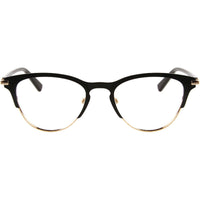 Calvin Klein Jeans Women's Eyeglasses - Satin Black and Gold Frame | CKJ20302 001 ,