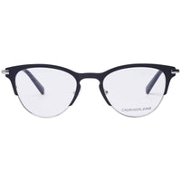 Calvin Klein Jeans Women's Eyeglasses - Satin Navy and Silver Frame | CKJ20302 405 ,