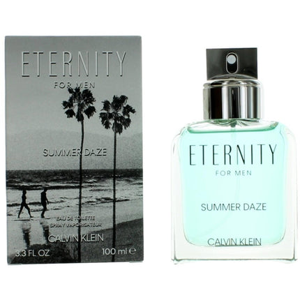 Calvin Klein Men's Eau De Toilette Spray - Eternity Summer Daze Captivating, 3.3oz ,