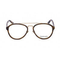 Calvin Klein Men's Eyeglasses - Amber Havana Round Frame | CALVIN KLEIN CK18511 243 ,