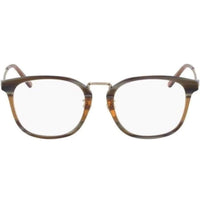 Calvin Klein Men's Eyeglasses - Amber Horn Square Frame | CALVIN KLEIN CK18712A 247 ,