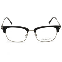 Calvin Klein Men's Eyeglasses - Black Metal Rectangular Full Rim Frame | CK19105 001 ,