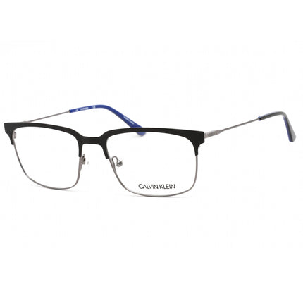 Calvin Klein Men's Eyeglasses - Black Rectangular Frame Clear Demo Lens | CK18109 001 ,