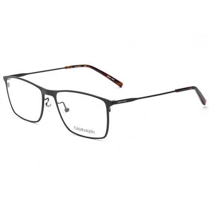 Calvin Klein Men's Eyeglasses - Black Rectangular Metal Full Rim Frame | CK5468 001 ,