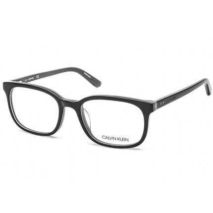 Calvin Klein Men's Eyeglasses - Black/Slate Rectangular Plastic Frame | CK19514 032 ,