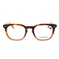 Calvin Klein Men's Eyeglasses - Brown Havana Plastic Rectangular Frame | CK21711 221 ,