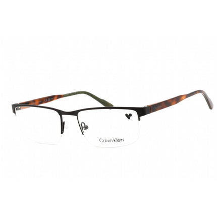 Calvin Klein Men's Eyeglasses - Brown Metal Rectangular Shape Frame | CK21126 200 ,