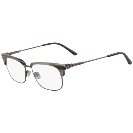 Calvin Klein Men's Eyeglasses - Charcoal Horn Metal Frame | CALVIN KLEIN CK18124 018 ,