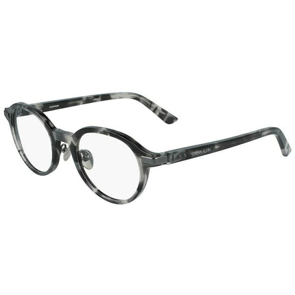 Calvin Klein Men's Eyeglasses - Charcoal Tortoise Round | CALVIN KLEIN CK20504 007 ,