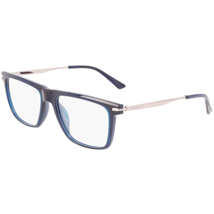 Calvin Klein Men's Eyeglasses - Clear Lens Blue Acetate Square Frame | CK22502 438 ,