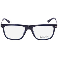 Calvin Klein Men's Eyeglasses - Clear Lens Blue Acetate Square Frame | CK22502 438 ,