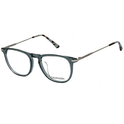 Calvin Klein Men's Eyeglasses - Crystal Slate Blue Frame Clear Lens | CK18715A 419 ,