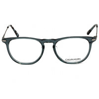 Calvin Klein Men's Eyeglasses - Crystal Slate Blue Frame Clear Lens | CK18715A 419 ,