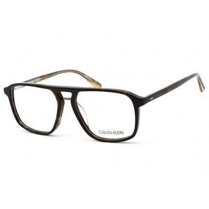 Calvin Klein Men's Eyeglasses - Dark Tortoise Pilot Frame Demo Lens | CK20529 235 ,