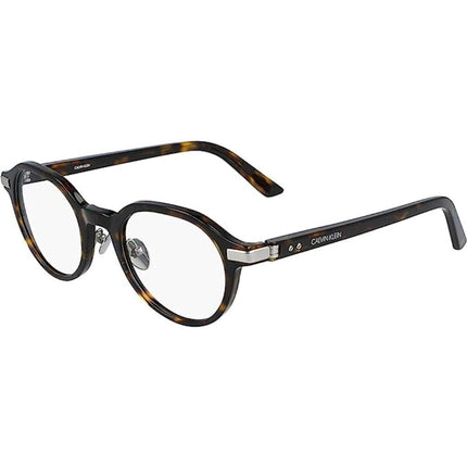Calvin Klein Men's Eyeglasses - Dark Tortoise Round Frame | CALVIN KLEIN CK20504 235 ,