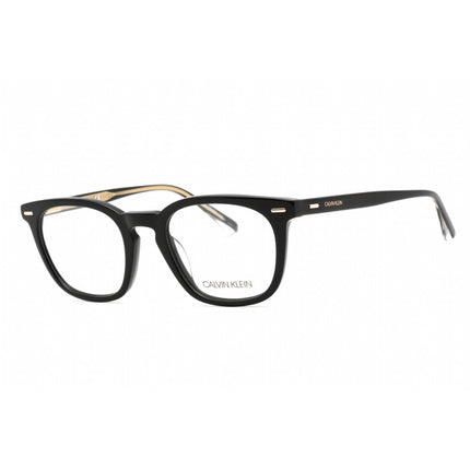 Calvin Klein Men's Eyeglasses - Full Rim Black Plastic Rectangular Frame | CK21711 001 ,