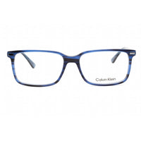 Calvin Klein Men's Eyeglasses - Full Rim Blue Horn Plastic Rectangular | CK22542 420 ,
