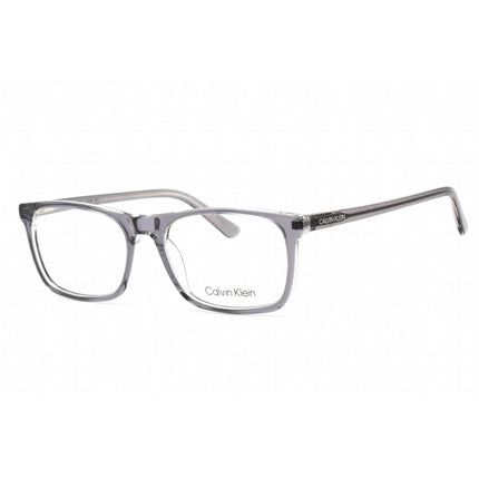 Calvin Klein Men's Eyeglasses - Full Rim Crystal Smoke Plastic Frame | CK20503 076 ,