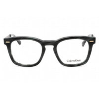 Calvin Klein Men's Eyeglasses - Full Rim Horn Blue Plastic Rectangular | CK21517 420 ,