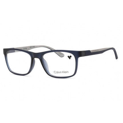 Calvin Klein Men's Eyeglasses - Full Rim Matte Crystal Navy Acetate | CK20535 410 ,