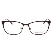 Calvin Klein Men's Eyeglasses - Full Rim Plum Metal Rectangular Frame | CK21118 511 ,