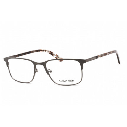 Calvin Klein Men's Eyeglasses - Full Rim Rectangular Matte Grey Frame | CK 19312 020 ,