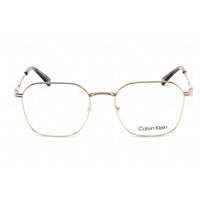 Calvin Klein Men's Eyeglasses - Full Rim Yellow Gold Metal Round Frame | CK22116 718 ,