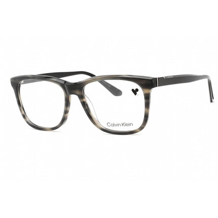 Calvin Klein Men's Eyeglasses - Grey Havana Plastic Rectangular Frame | CK22507 025 ,