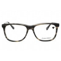 Calvin Klein Men's Eyeglasses - Grey Havana Plastic Rectangular Frame | CK22507 025 ,