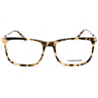 Calvin Klein Men's Eyeglasses - Khaki Tortoise Rectangular Plastic Frame | CK20510 244 ,