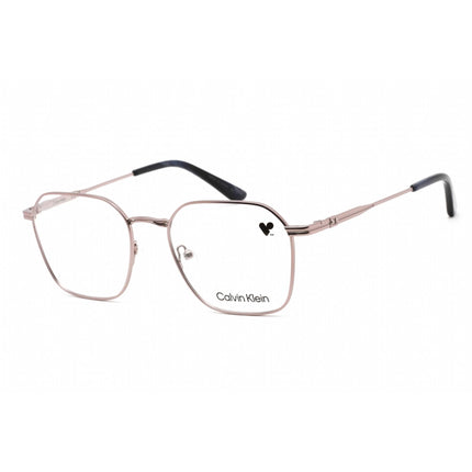 Calvin Klein Men's Eyeglasses - Light Gunmetal Metal Square Shape Frame | CK22116 014 ,