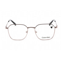 Calvin Klein Men's Eyeglasses - Light Gunmetal Metal Square Shape Frame | CK22116 014 ,