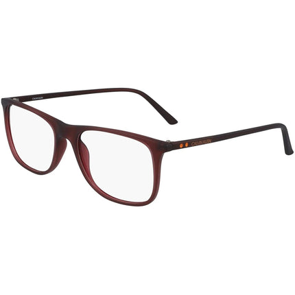 Calvin Klein Men's Eyeglasses - Matt Crystal Oxblood Frame | CALVIN KLEIN CK19513 601 ,