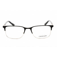 Calvin Klein Men's Eyeglasses - Matte Black Metal Rectangular Frame | CK 19312 001 ,
