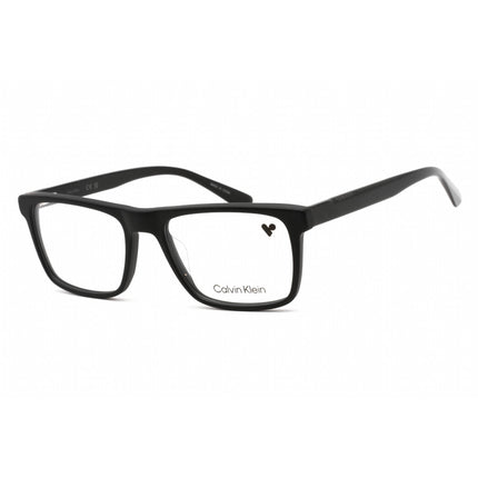 Calvin Klein Men's Eyeglasses - Matte Black Plastic Rectangular Frame | CK20531 001 ,