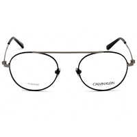 Calvin Klein Men's Eyeglasses - Matte Black Titanium Aviator Frame | CK19151 001 ,