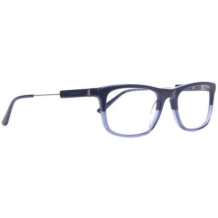 Calvin Klein Men's Eyeglasses - Navy Crystal Blue Gradient | CALVIN KLEIN CK19707 418 ,