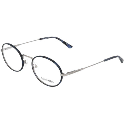 Calvin Klein Men's Eyeglasses - Navy Tortoise Metal Round | CALVIN KLEIN CK20115 456 ,