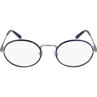 Calvin Klein Men's Eyeglasses - Navy Tortoise Metal Round | CALVIN KLEIN CK20115 456 ,