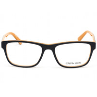 Calvin Klein Men's Eyeglasses - Navy/Maize Full Rim Frame Clear Lens | CK18540 415 ,