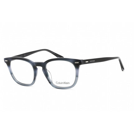Calvin Klein Men's Eyeglasses - Rectangular Blue Havana Plastic Frame | CK21711 421 ,
