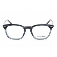 Calvin Klein Men's Eyeglasses - Rectangular Blue Havana Plastic Frame | CK21711 421 ,
