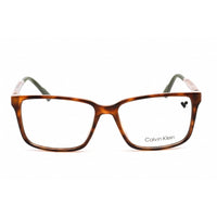 Calvin Klein Men's Eyeglasses - Rectangular Brown Havana Plastic Frame | CK21525 220 ,