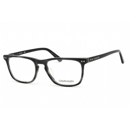 Calvin Klein Men's Eyeglasses - Rectangular Shape Charcoal Havana Frame | CK18513 007 ,
